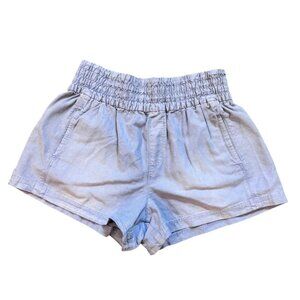 AERIE light blue high waisted shorts Size Medium NEW WITH TAGS